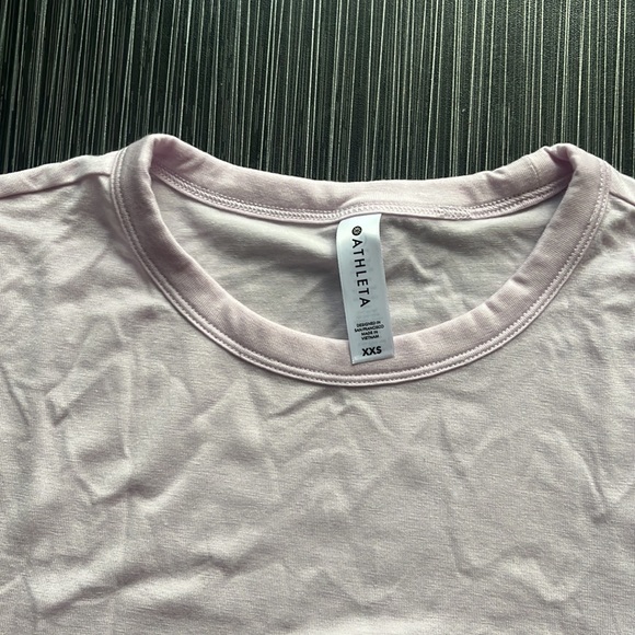 Athleta Shirt - Light Pink Size XXS - Picture 3 of 4